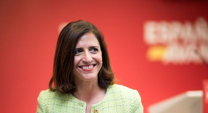 La portavoz del PSOE, Esther Peña