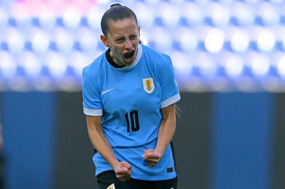 Belén Aquino en la Copa América femenina 2025 Belén Aquino en la Copa América femenina 2025
