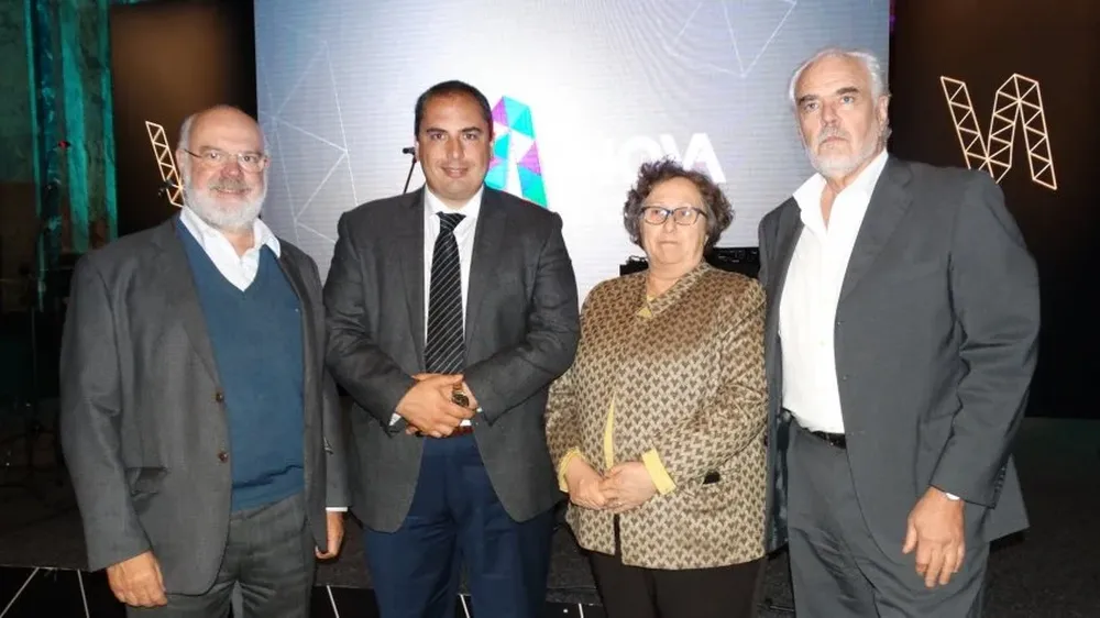 Jorge Moleri, Pablo Ferreri, Adriana Porteiro y Fernando Brum