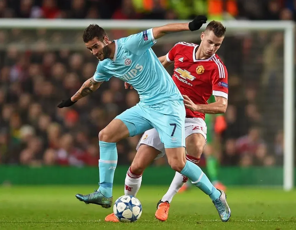 Pereiro en Old Trafford