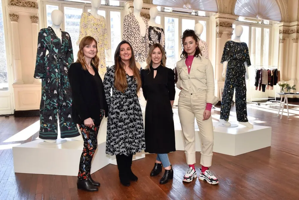 Marcela Siri, Patricia Fernández, Ivalu Muscarelli y Camila Palacios