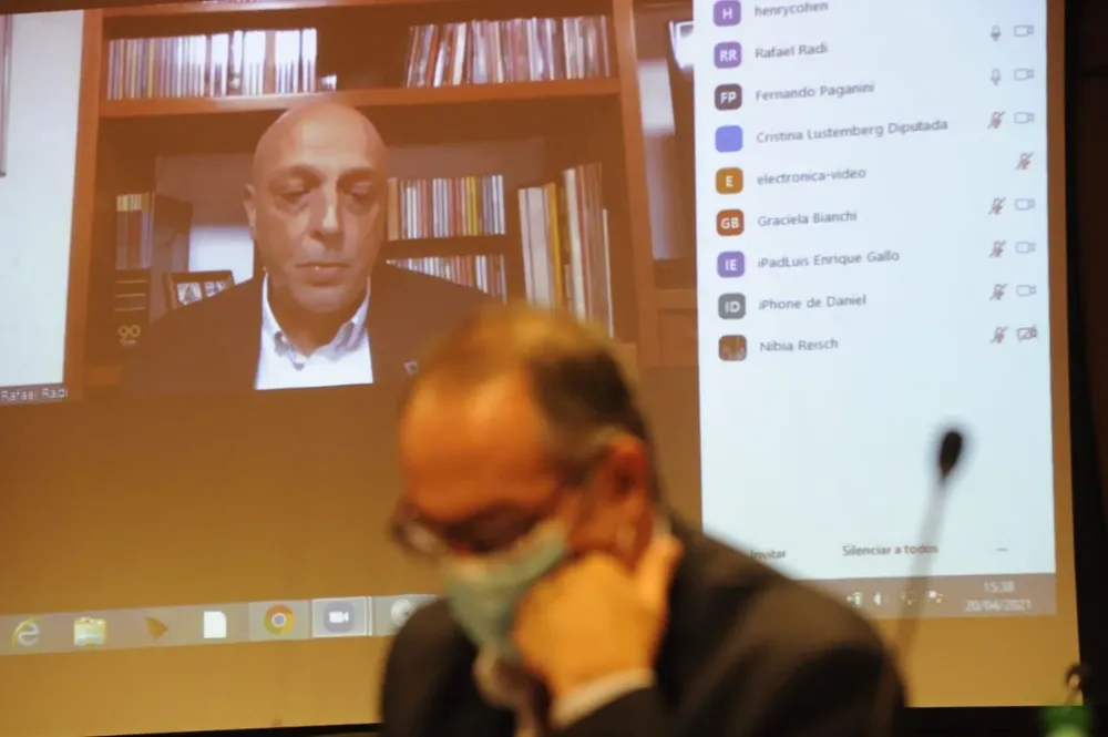 Coordinadores del GACH comparecieron de forma virtual ante la comisión de seguimiento covid del Senado