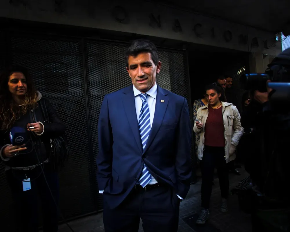 Raúl Sendic, exvicepresidente de la República y expresidente de Ancap