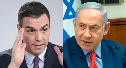 Pedro Sánchez y Benjamin Netanyahu