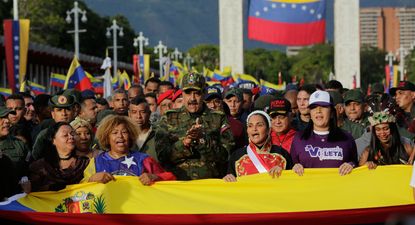 El Observador | Nicolás Maduro en marcha chavista - 25-11-25 - AP