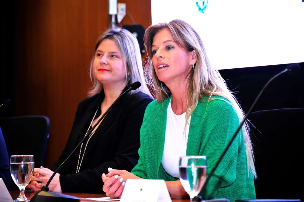 Archivo. Lorena Ponce de León durante una presentación del programa Sembrando