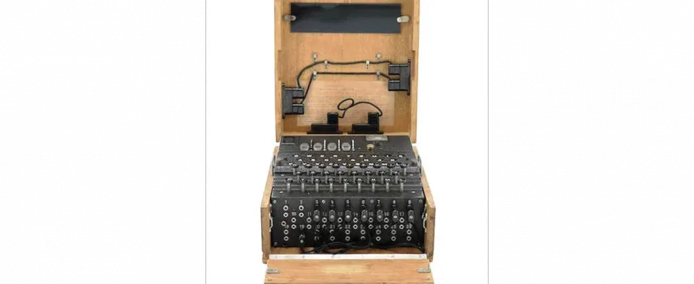 La máquina fue fabricada entre los años 1943 y 1945