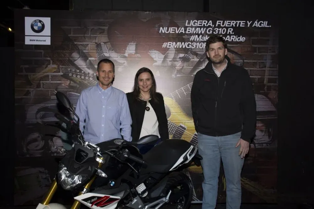 Pablo Etcheverry, Carla Giuliano y Martin Oyarzún