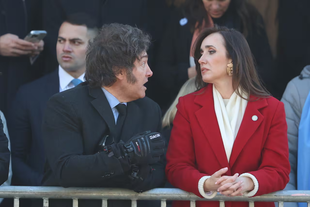 Javier Milei y Victoria Villarruel