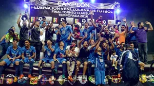 El festejo de Zulia al ganar el Clausura vvenezolano