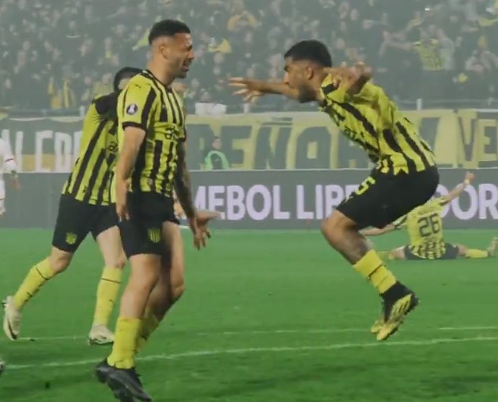 El festejo de Peñarol