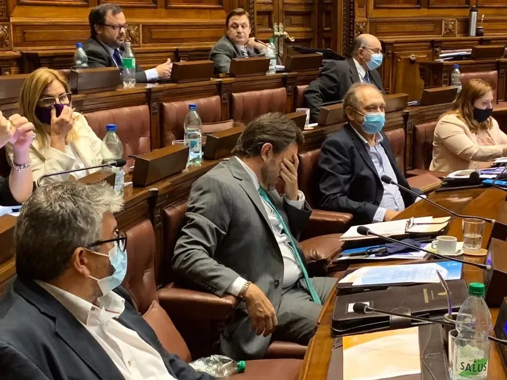 Germán Cardoso, exministro de Turismo, en la sesión de este jueves