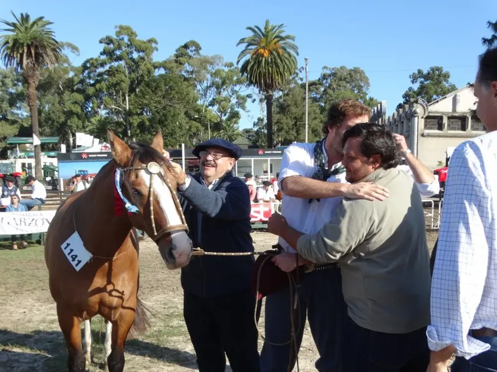 Fue una tarde de festejos en la Rural del Prado.