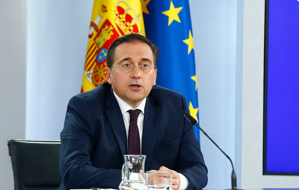 José Manuel Albares, ministro de Asuntos Exteriores, Unión Europea y Cooperación de España