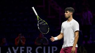 Carlos Alcaraz debuta en la Laver Cup.