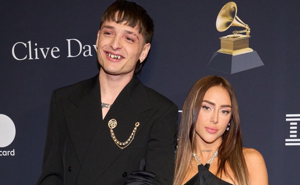 Nicki Nicole y Peso Pluma cuando nada hacía prever la ruptura.