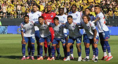 El equipo titular de Nacional que comenzó jugando el clásico en el Campeón del Siglo por la primera final de la Liga AUF Uruguaya