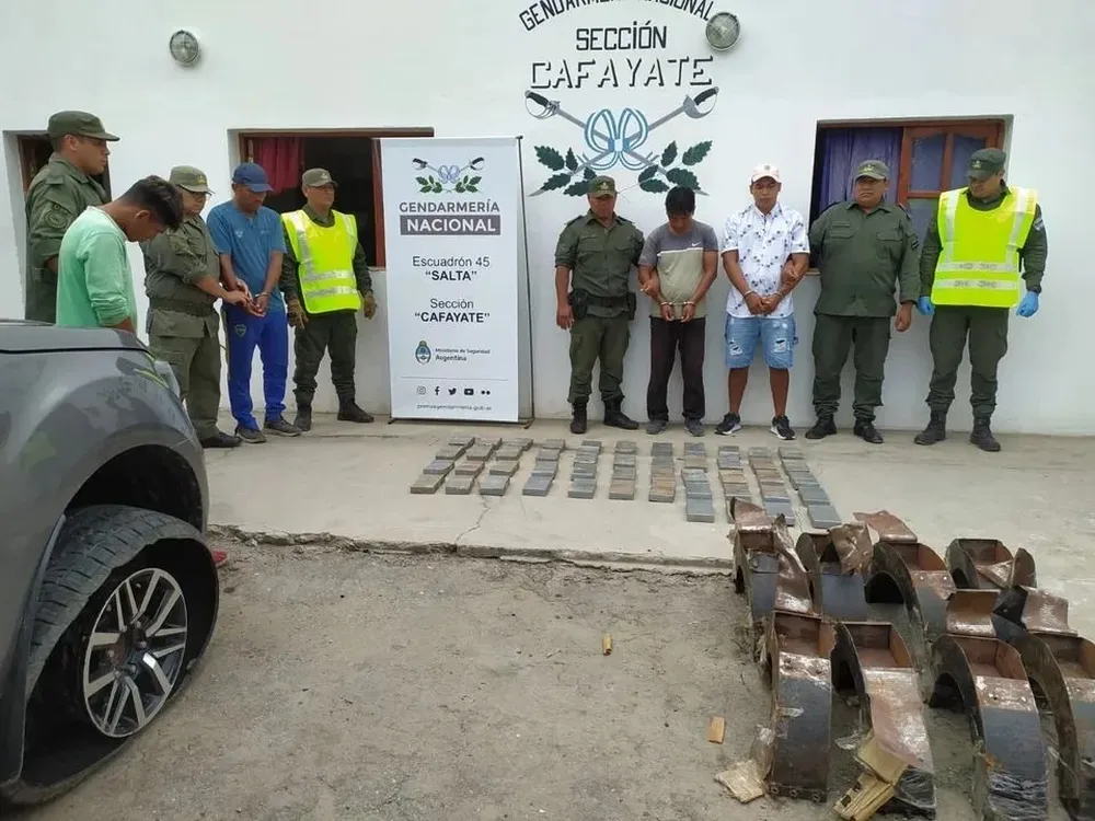 La suciedad de la nieve en Salta y Jujuy: secuestraron 70 kilos de cocaína