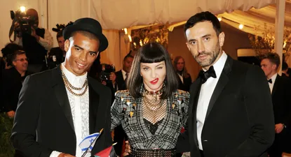 El Observador | Madonna, junto a su novio, el bailarín Brahim Zaibat y el diseñador Riccardo Tisci