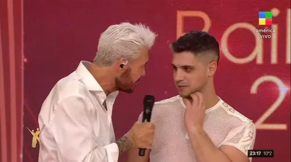 Tinelli con el Cone en el Bailando 2023