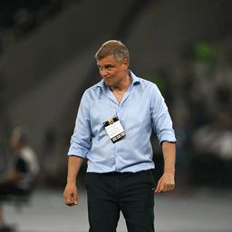 Diego Aguirre, el técnico de Peñarol, ante Botafogo