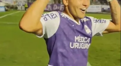 La alegría de Anderson Duarte