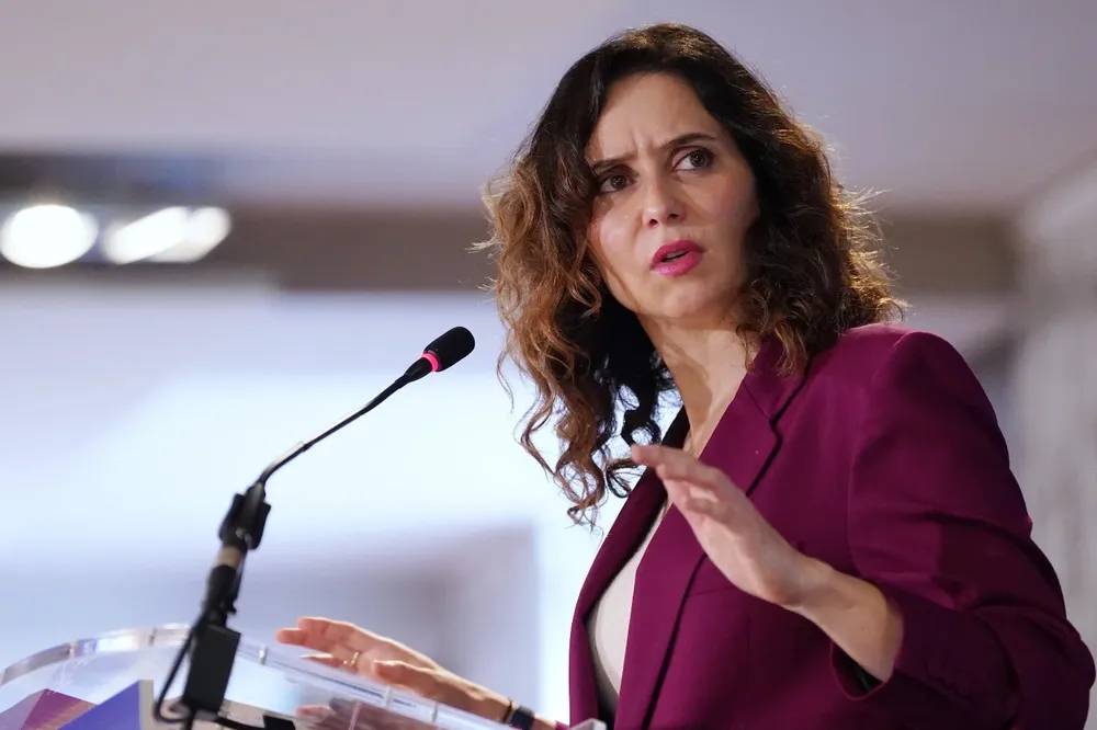 La presidenta de la Comunidad de Madrid, Isabel Díaz Ayuso.
