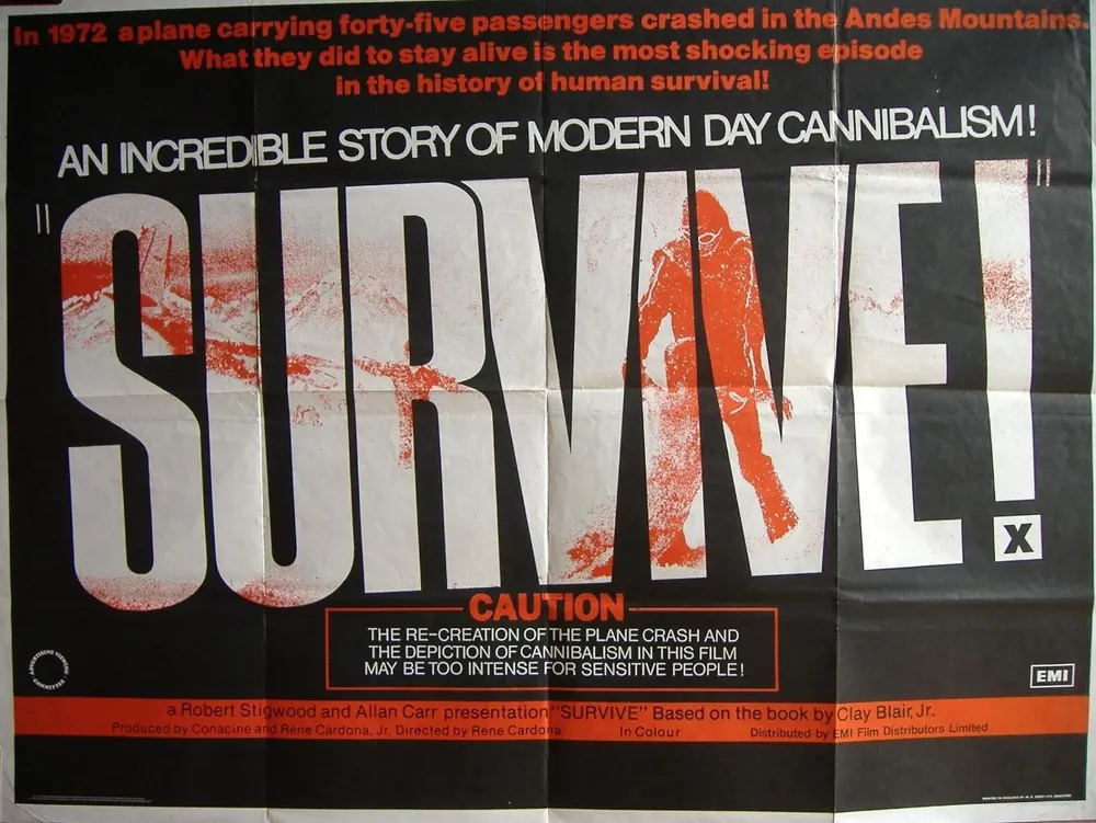 Sutileza en la campaña promocional de Supervivientes de los Andes