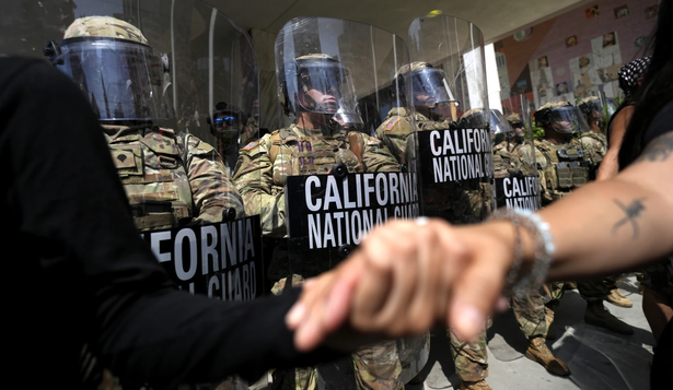 Despliegue de la Guardia Nacional en California.&nbsp;
