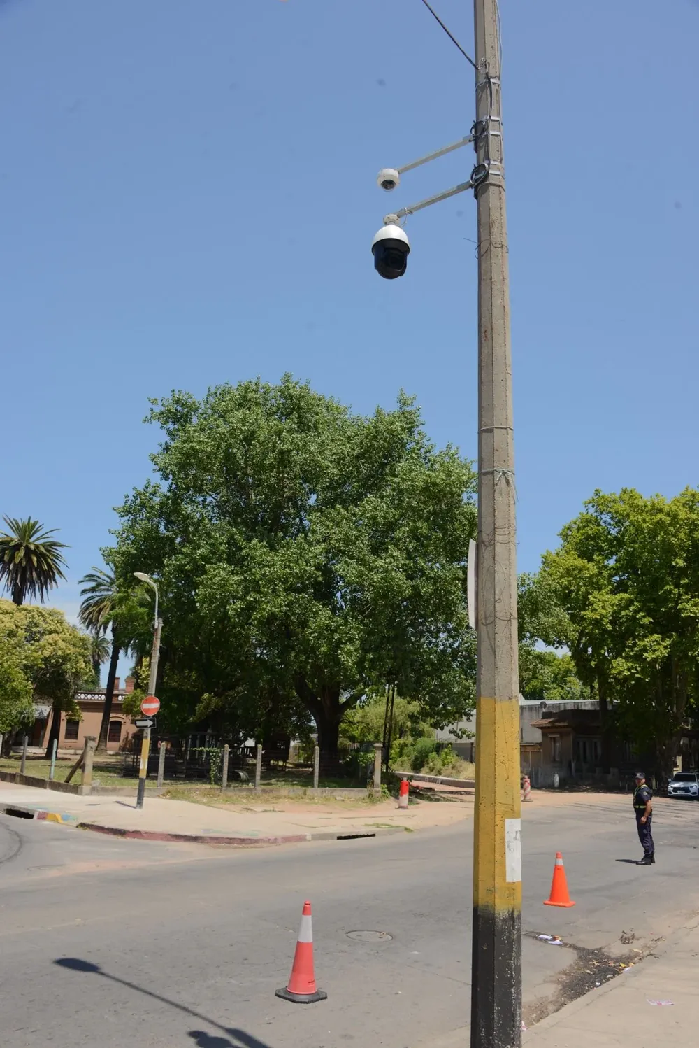 Cámaras de videovigilancia instaladas en Peñarol