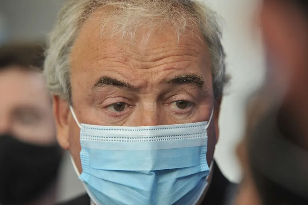 Luis Alberto Heber, ministro del Interior.