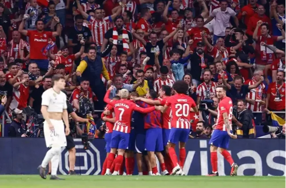 El Atlético se impone 3-1 al Real Madrid