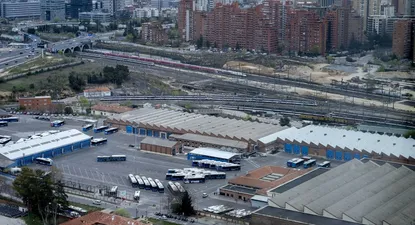 Vista general del lugar donde se situará el Centro de Negocios de Madrid Nuevo Norte (MNN).