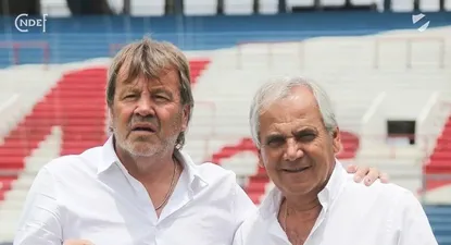 Zielinski y Fuentes en la presentación del DT