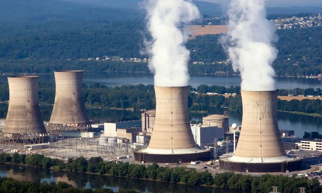 La planta de energía nuclear Three Mile Island está ubicada en Pensilvania, Estados Unidos.