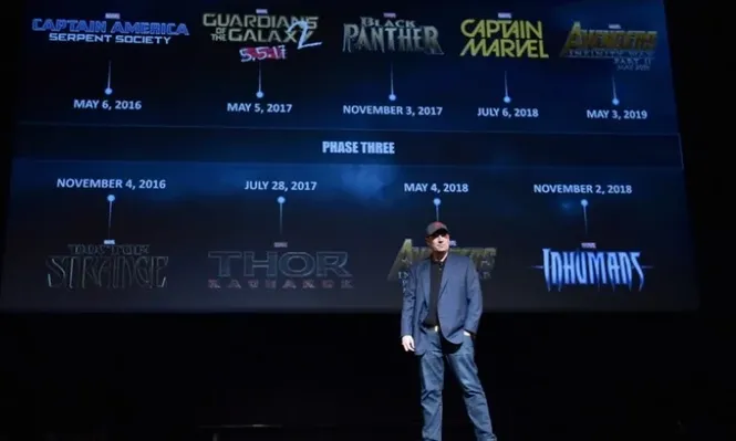 El presidente de Marvel Studios, Kevin Fiege, anuncia nuevas películas