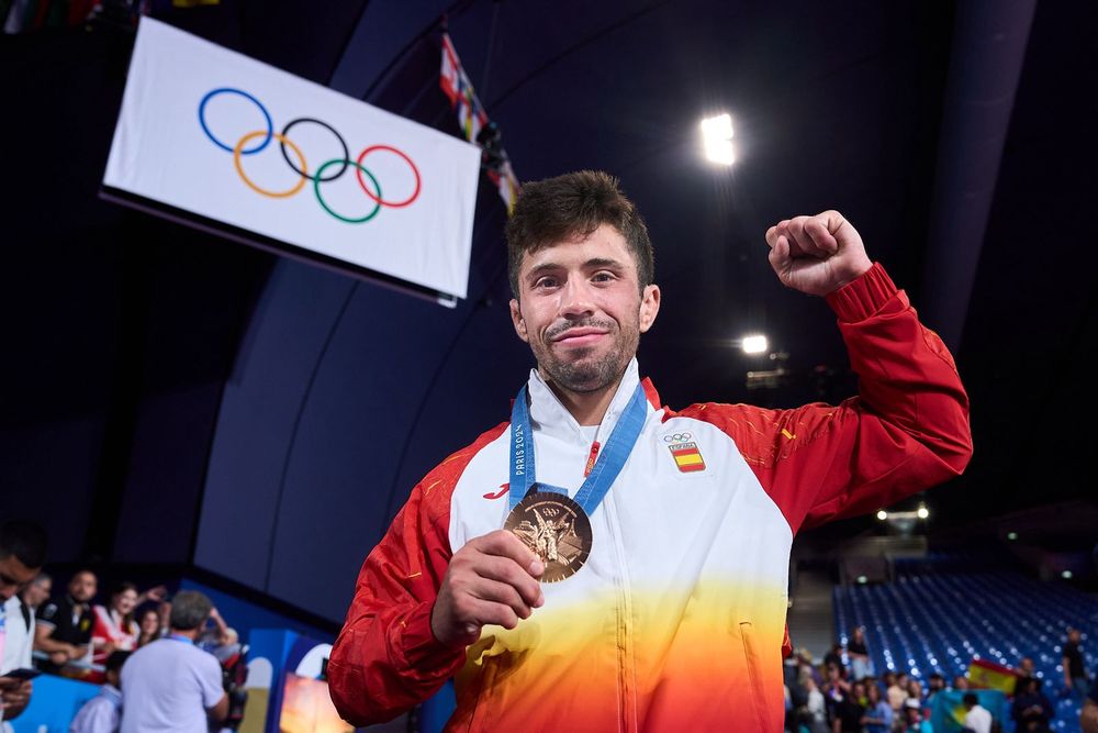 Francisco Garrigós, medalla de bronce en judo.