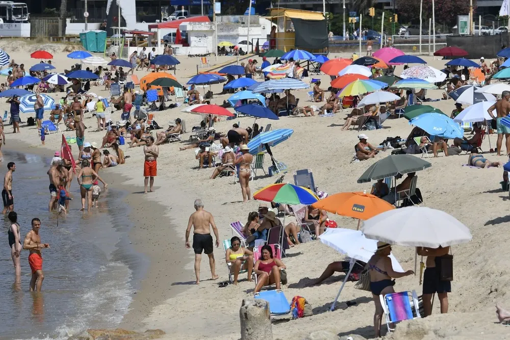 Playa de Montevideo.