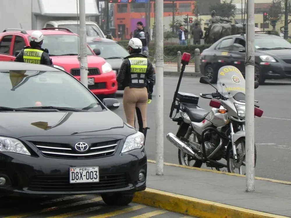 Policías de tránsito