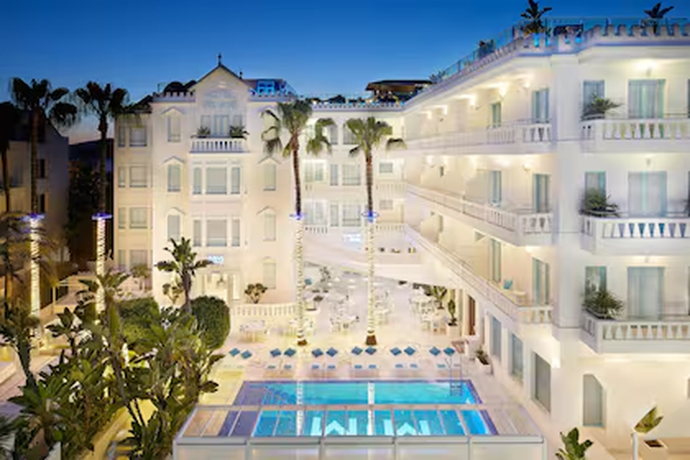 Uno de los hoteles MiM, propiedad de la sociedad de Messi.