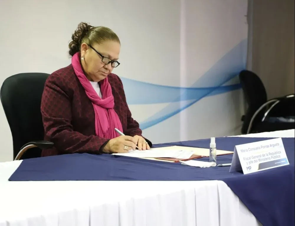 La fiscal general Consuelo Porras fue acusada por el presidente electo Bernardo Arévalo de orquestar un “golpe de Estado”.