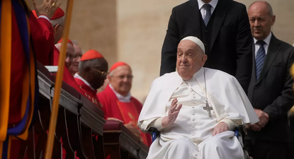 El Papa Francisco en su última aparición el Domingo de Pascua.