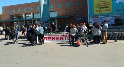 tras 12 horas de ocupacion del geant, fuecys resolvio levantar las medidas