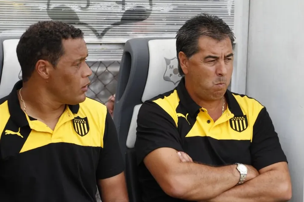 Darío Rodríguez y Jorge Da Silva en día de estreno