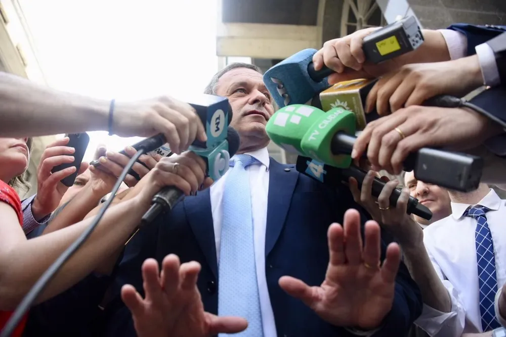 Delgado declaró en calidad de testigo ante la fiscal Fossati