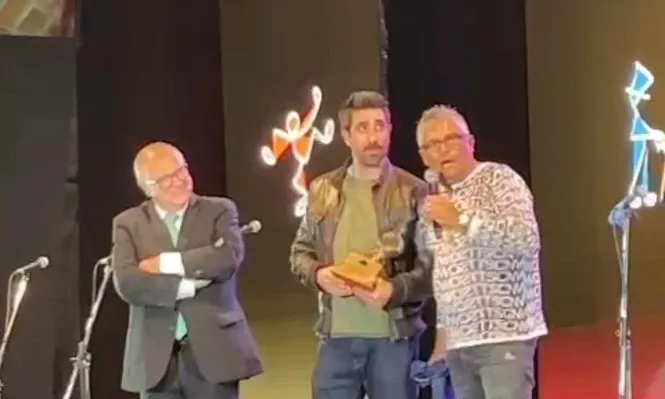 Álvaro Recoba, Alex Ubago y Alfredo Jaureguiberry.