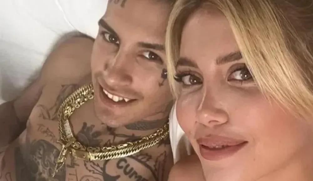 L-Gante y Wanda Nara