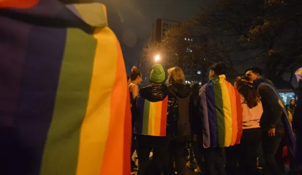 Foto de archivo de una Marcha de la Diversidad