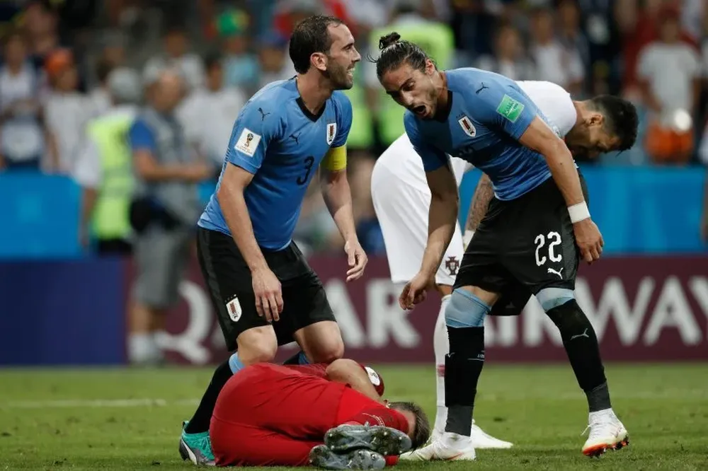 Con el alma: Muslera, Godín y Cáceres