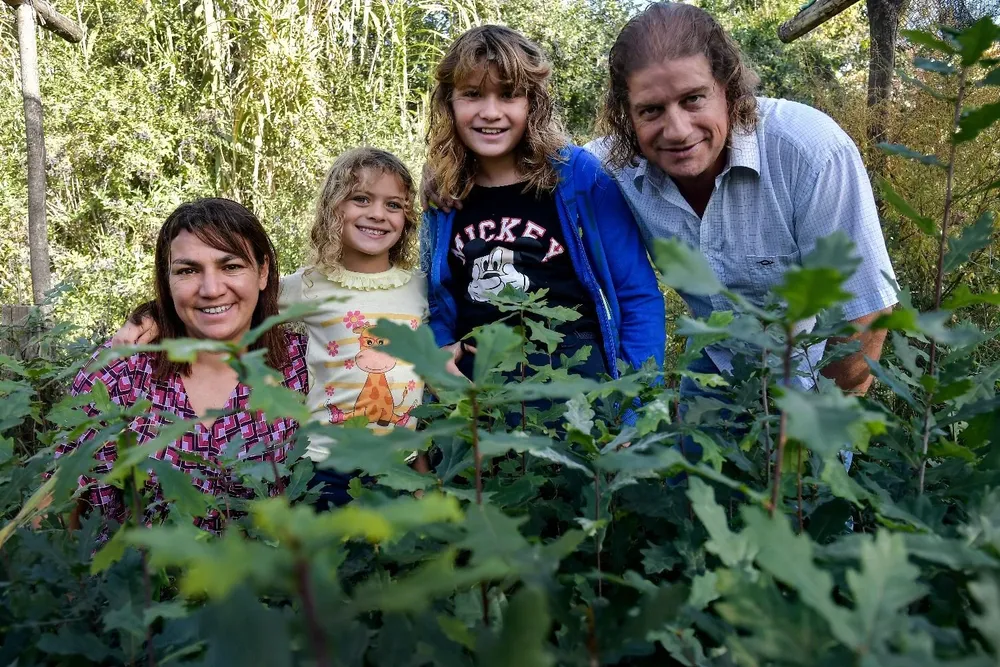 Los emprendedores crearon el vivero Imperio Verde en el año 2000.